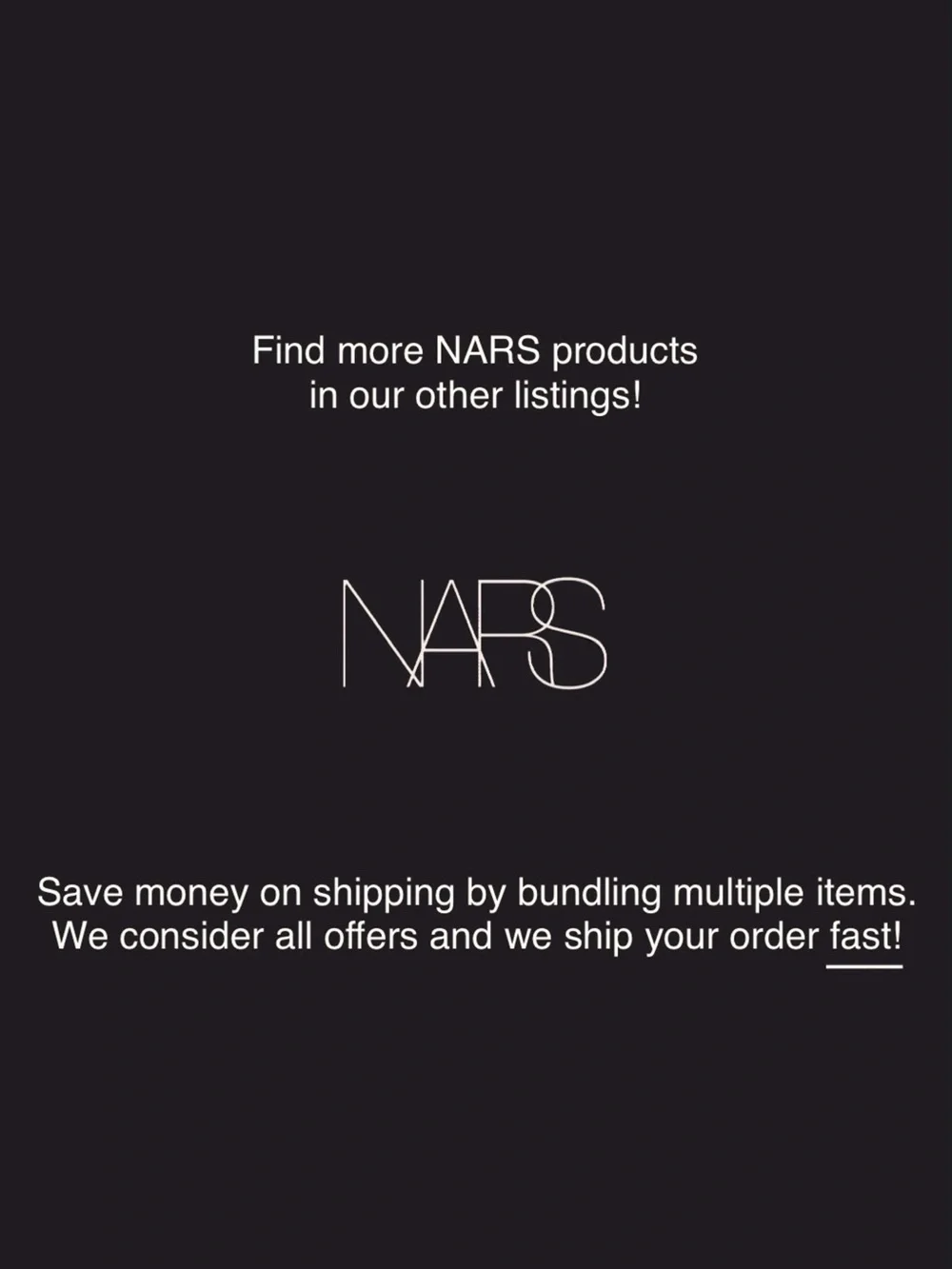 NARS Afterglow Lip Balm – Deep Throat – Full Size .1oz – NIB – NWT
